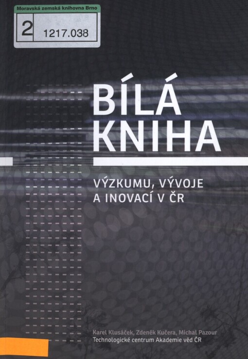 Bílá kniha výzkumu, vývoje a inovací v ČR