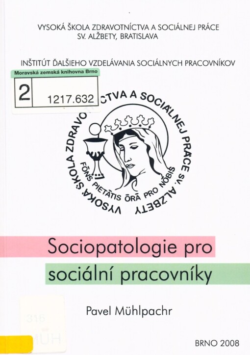 Sociopatologie pro sociální pracovníky