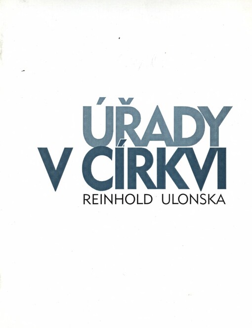 Úřady v církvi