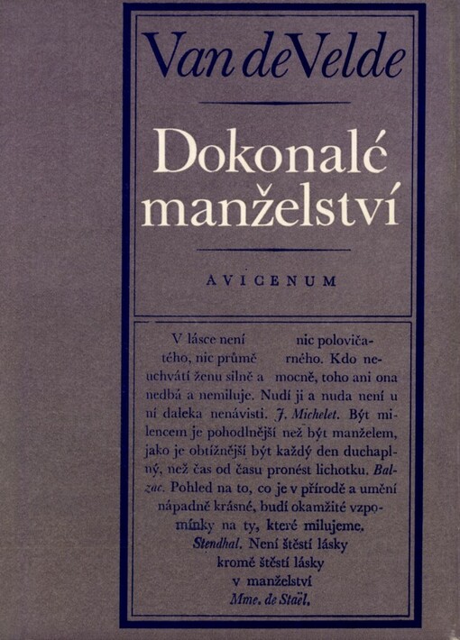 Dokonalé manželství: Studie o jeho fyziologii a technice