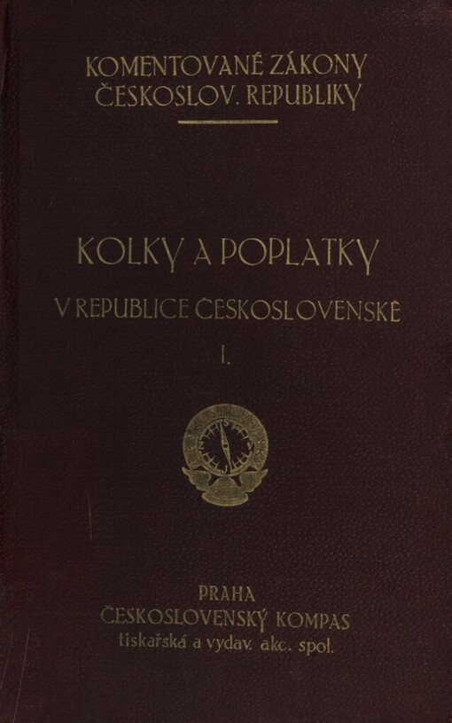 Kolky a poplatky v republice Československé