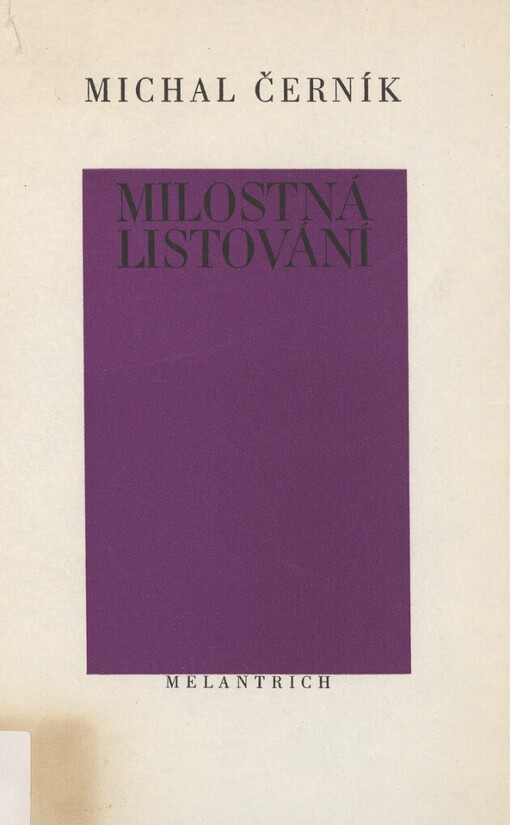 Milostná listování