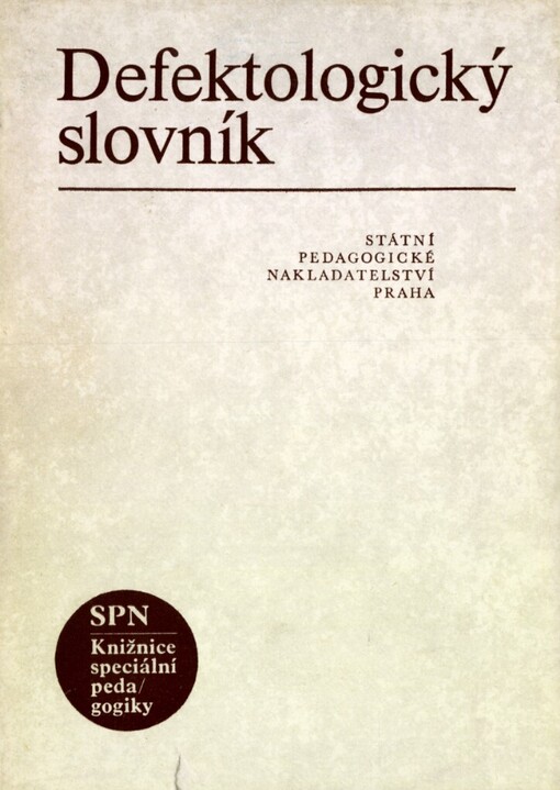 Defektologický slovník