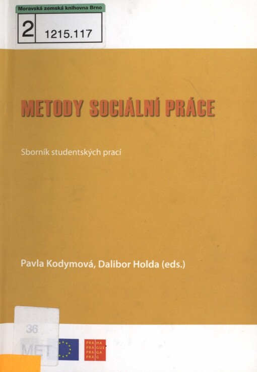 Metody sociální práce: sborník studentských prací