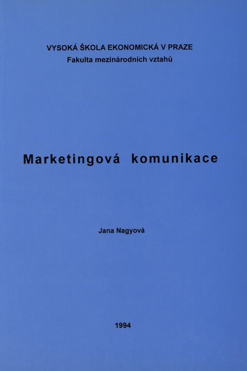 Marketingová komunikace