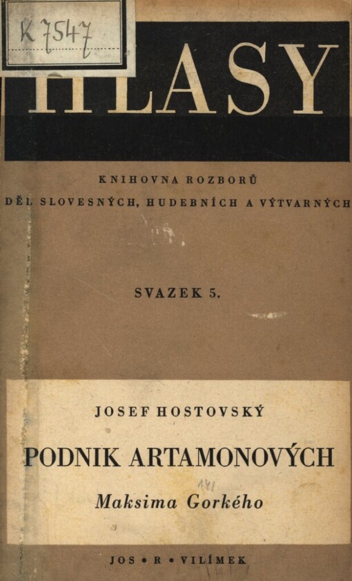 Podnik Artamonových Maksima Gorkého