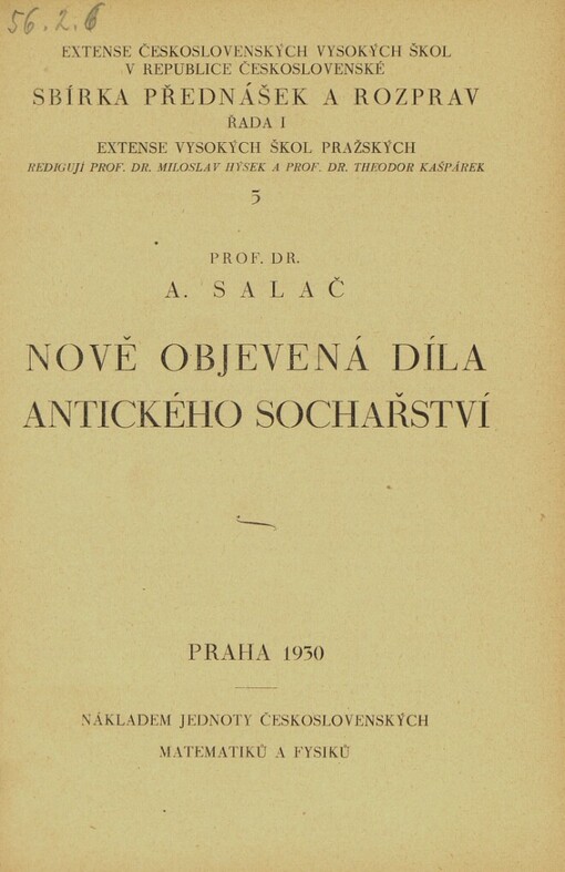 Nově objevená díla antického sochařství