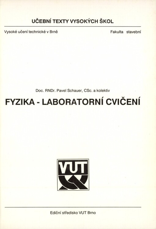Fyzika - laboratorní cvičení