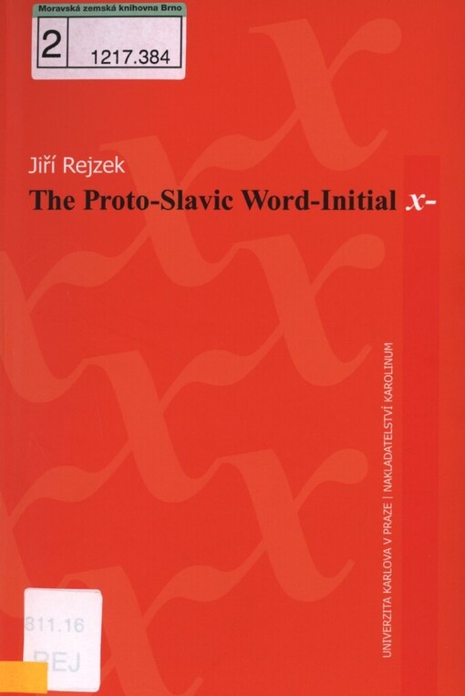 Proto-Slavic word initial x-
