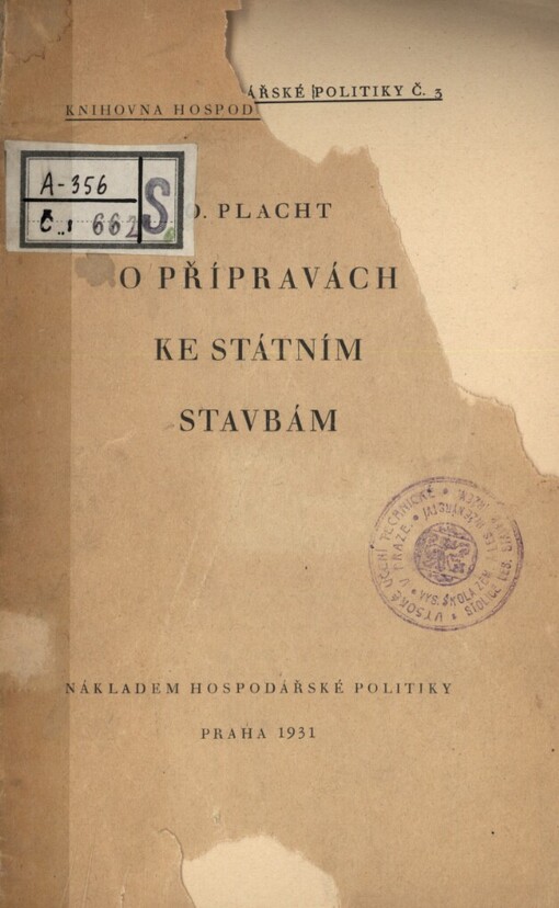 O přípravách ke státním stavbám