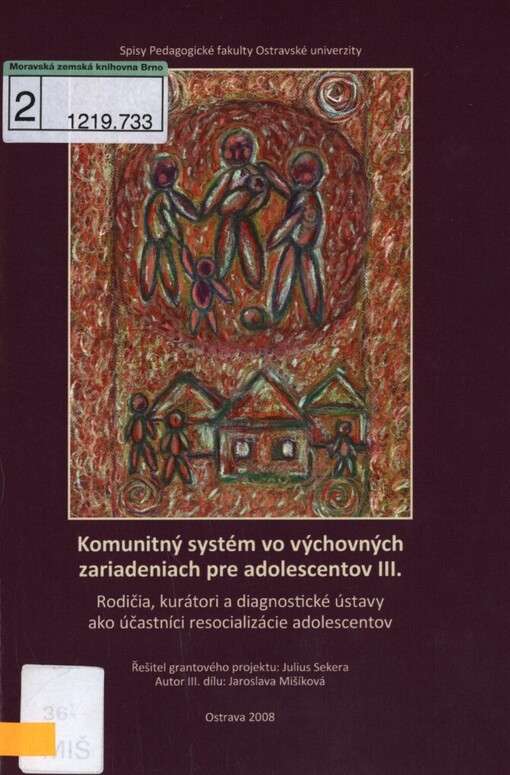 Komunitný systém vo výchovných zariadeniach pre adolscentov