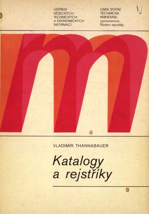 Katalogy a rejstříky
