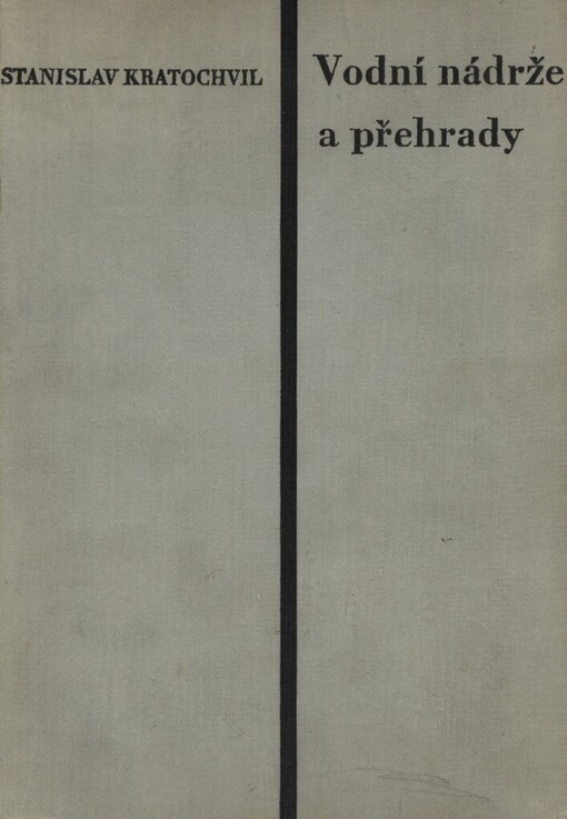 Vodní nádrže a přehrady