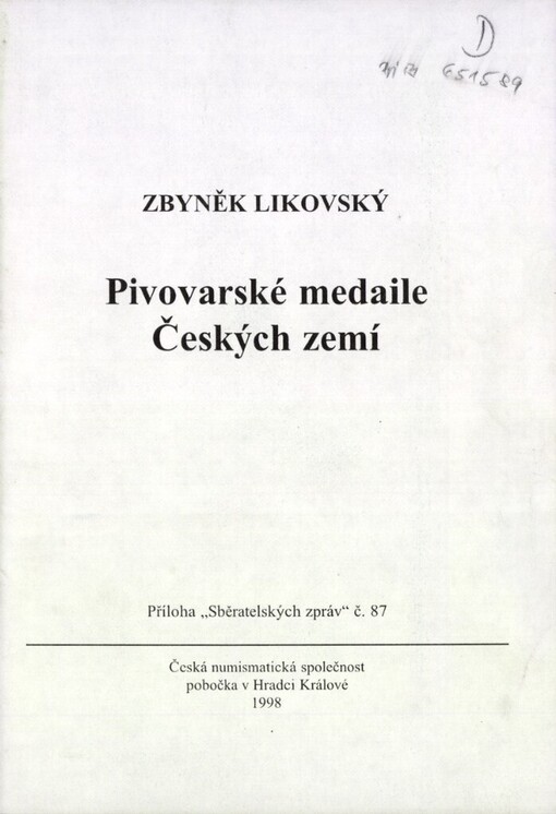 Pivovarské medaile Českých zemí