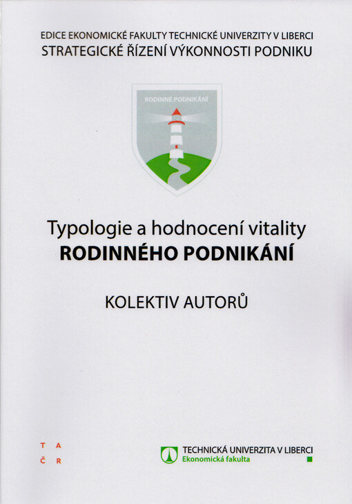 Typologie a hodnocení vitality rodinného podnikání