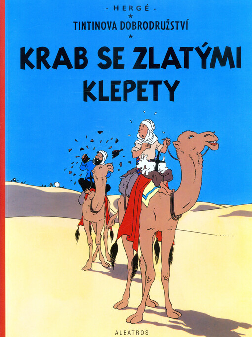 Krab se zlatými klepety
