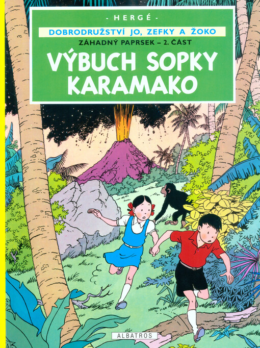 Výbuch sopky Karamako