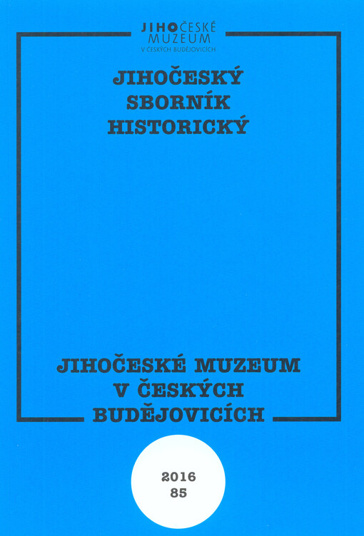 Jihočeský sborník historický