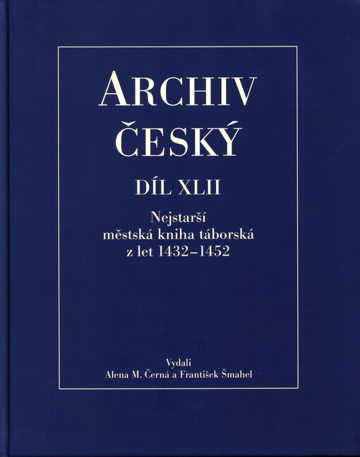 Nejstarší městská kniha táborská z let 1432-1452
