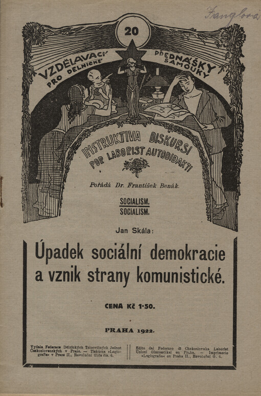 Úpadek sociální demokracie a vznik strany komunistické