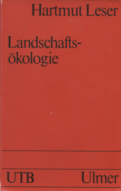 Landschatsökologie