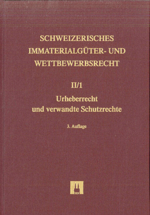 Urheberrecht und verwandte Schutzrechte