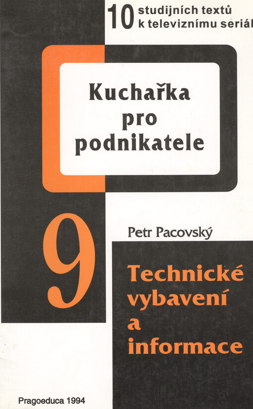 Kuchařka pro podnikatele: 10 studijních textů k televiznímu seriálu