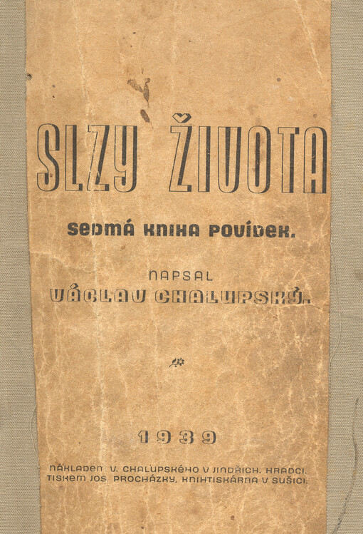 Slzy života :sedmá kniha povídek