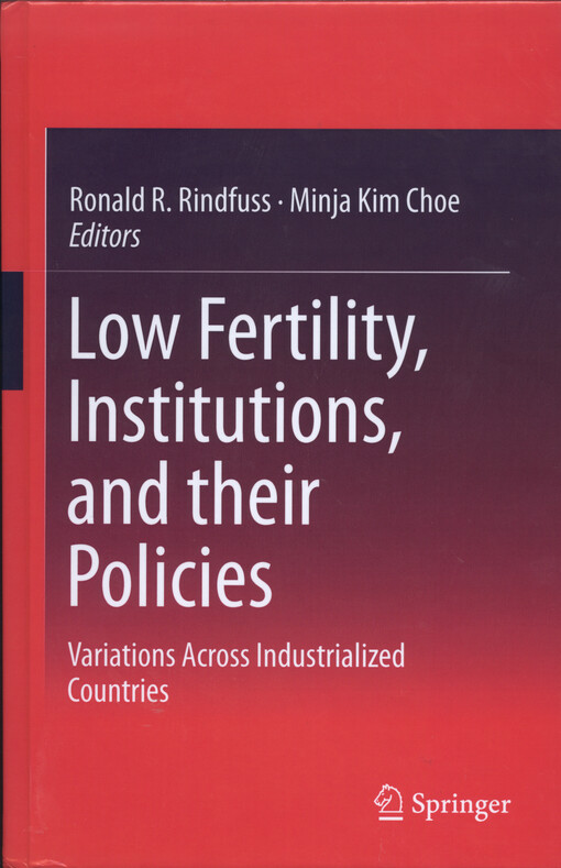 Low fertility, institutions, and their policies : variations across industrialized countries