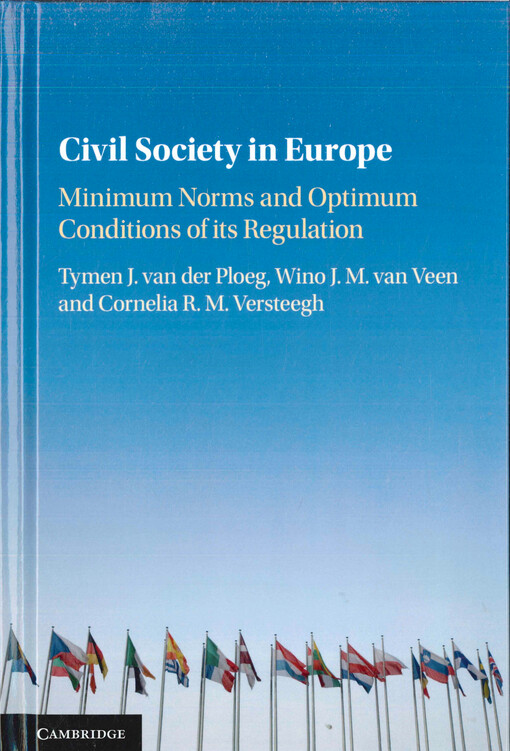 Civil society in Europe : minimum norms and optimum conditions of its regulation