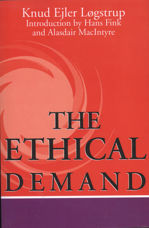 The ethical demand