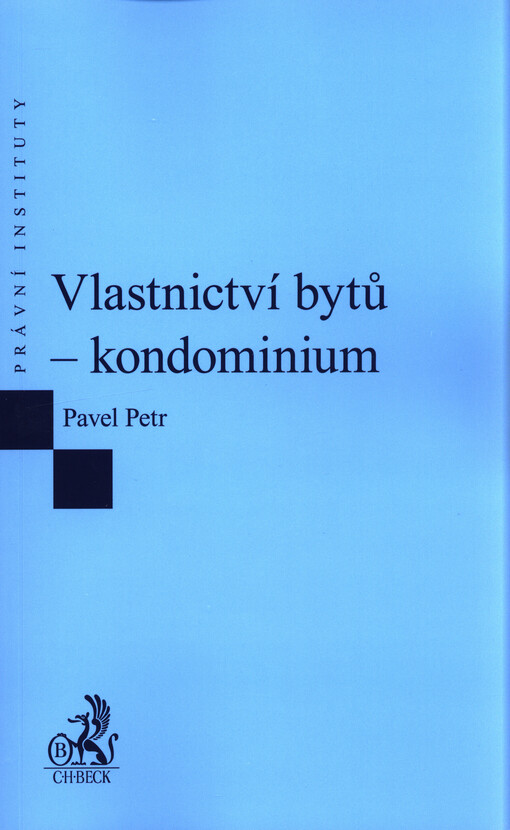Vlastnictví bytů - kondominium