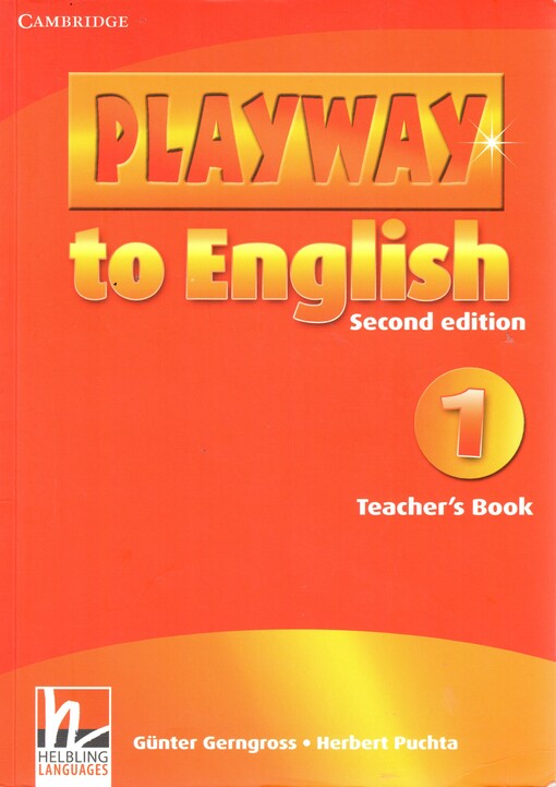 Playway to English 1, teacher’s book