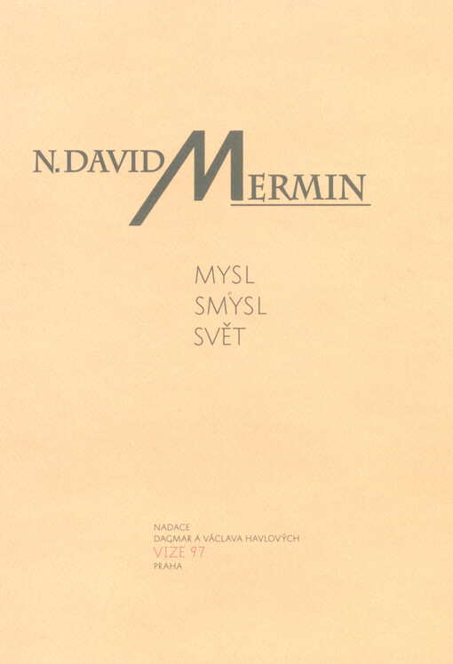 Mysl, smysl, svět