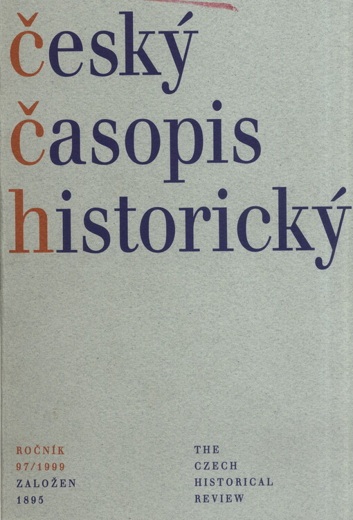 Český časopis historický = The Czech Historical Review