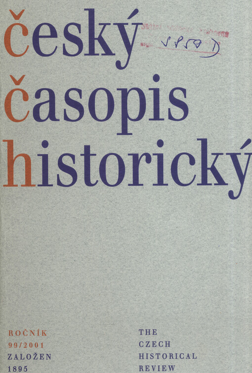 Český časopis historický = The Czech Historical Review