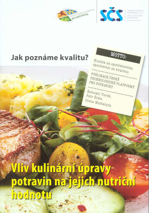 Vliv kulinární úpravy potravin na jejich nutriční hodnotu