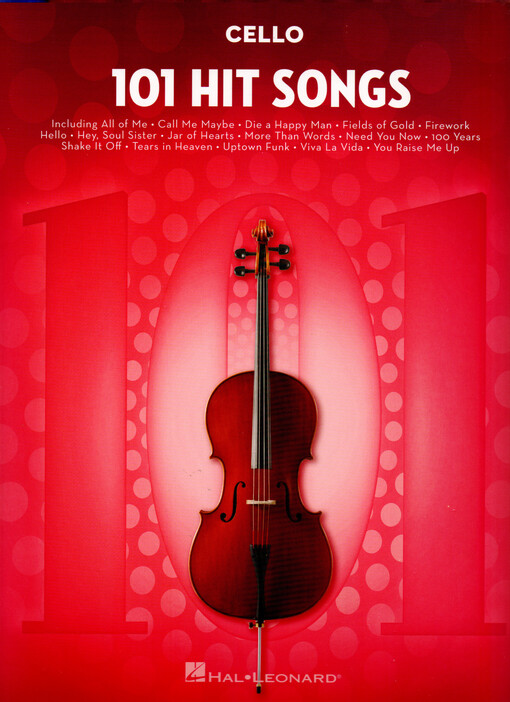 101 hit songs. Cello