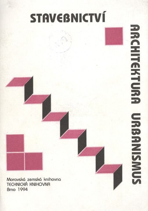 Stavebnictví, architektura, urbanismus : Literatura z let 1991 - 1993