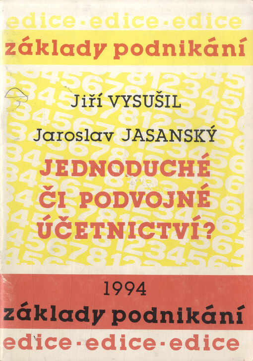 Jednoduché či podvojné účetnictví?