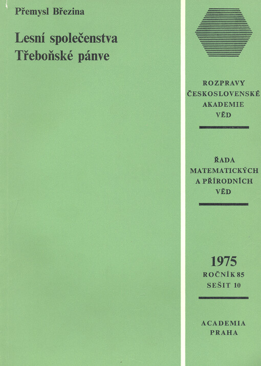 Lesní společenstva Třeboňské pánve