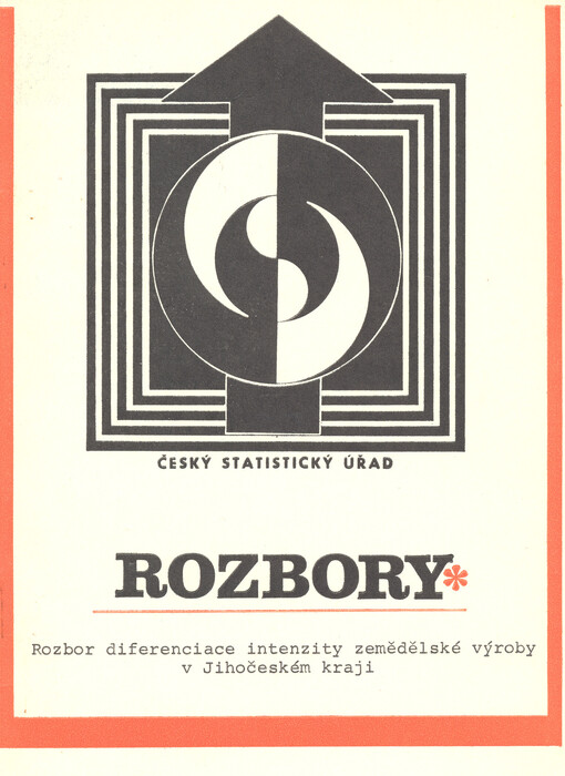 Rozbor diferenciace intenzity zemědělské výroby v Jihočeském kraji