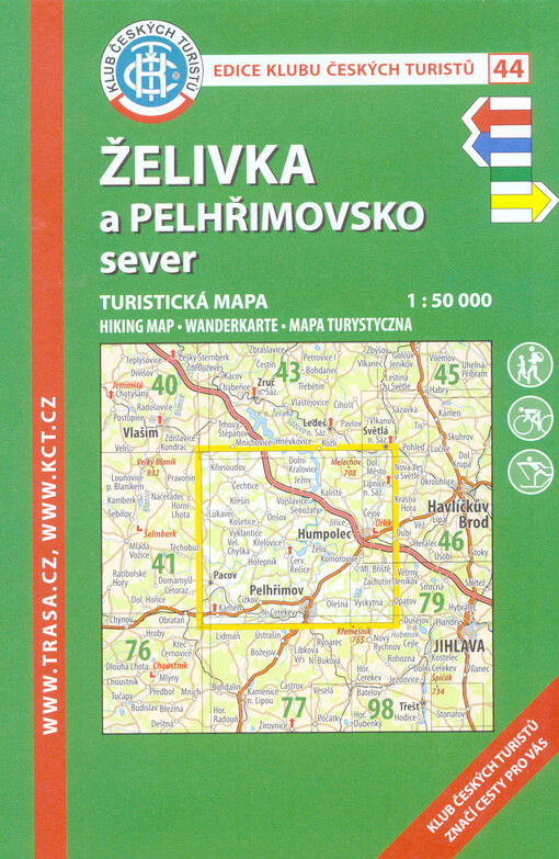 Želivka a Pelhřimovsko - sever : turistická mapa 1:50 000