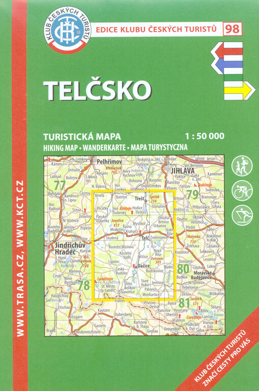 Telčsko : turistická mapa 1:50 000
