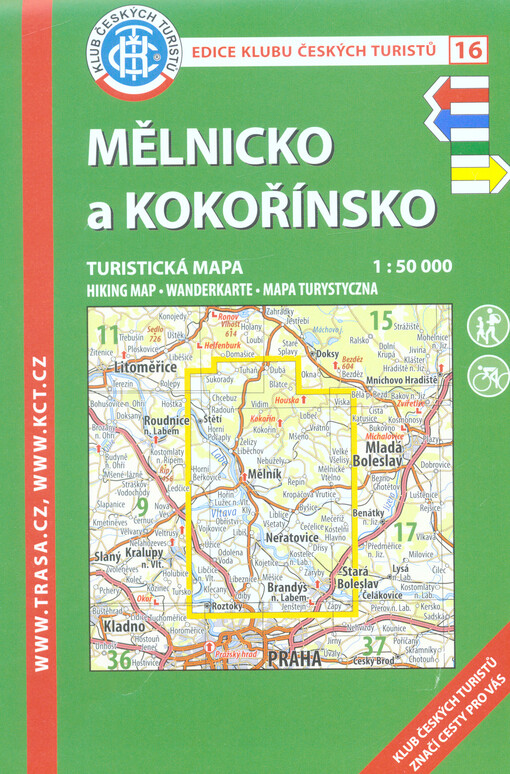 Mělnicko a Kokořínsko : turistická mapa 1:50 000