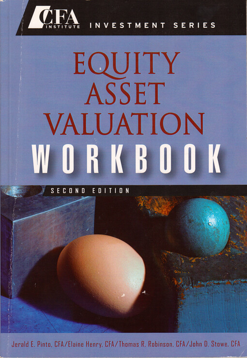 Equity asset valuation workbook