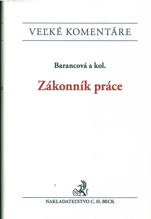 Zákonník práce : komentár