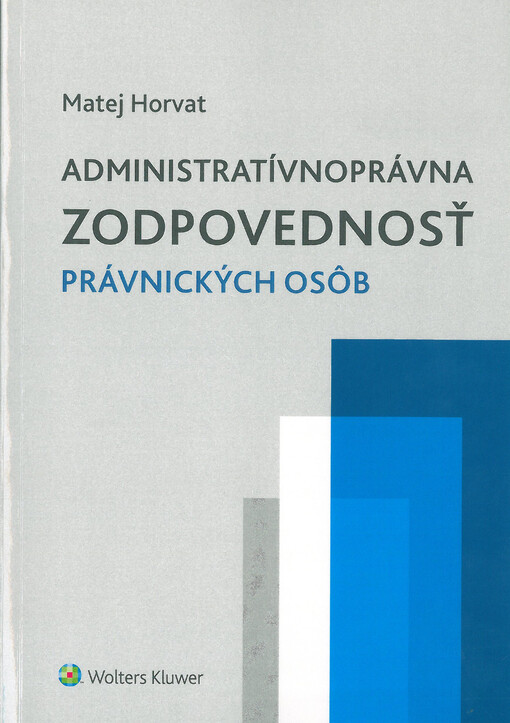 Administratívnoprávna zodpovednosť právnických osôb