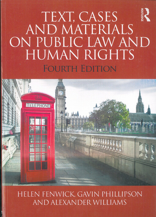 Text, cases and materials on public law and human rights