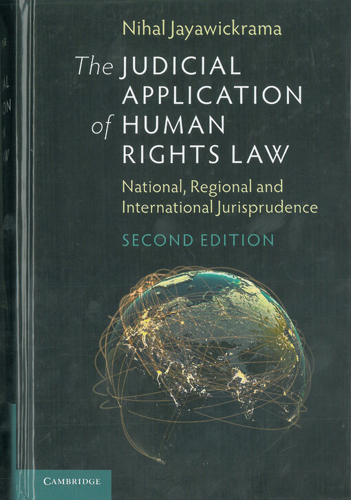 The judicial application of human rights law